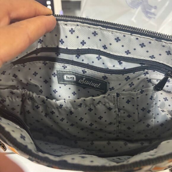 Lug Swivel Womens Lily Grey Shoulder Strap Bag - Picture 8 of 8